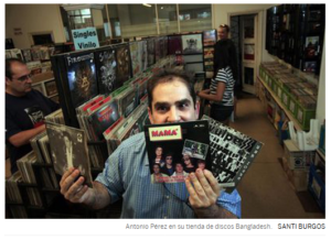 Mi amigo Antonio en su tienda BANGLA DESH, MAD