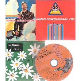 LOS PLANETAS "Brigitte" CD single FIRMADO LOS PLANETAS "Brigitte" CD single FIRMADO