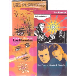 LOS PLANEETAS DVD y singles LOS PLANEETAS DVD y singles